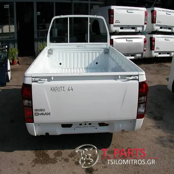 Καρότσα Isuzu D‑Max 2013–2018 — Single cab · 4×4 · Λευκό