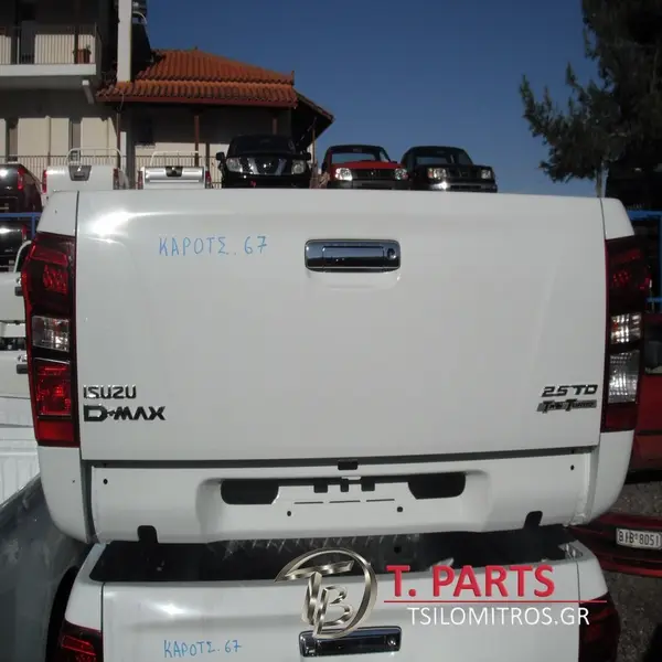 Καρότσα Isuzu D‑Max 2013–2017 — Double cab · 4×4 · Λευκό