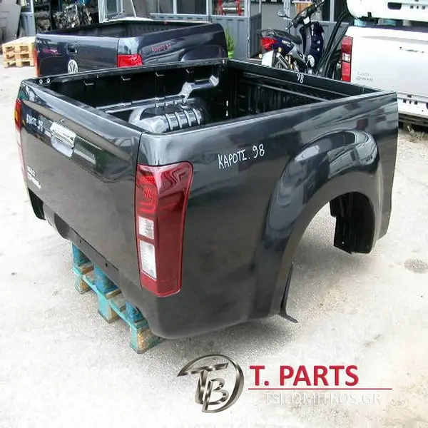 Καρότσα Isuzu D‑Max 2013–2019 — 4×4 · Μαύρο