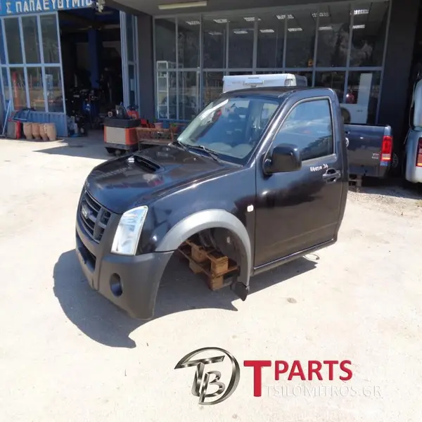 Καμπίνα Isuzu D‑Max 2006–2012 — Single cab · 4×4 · Μαύρο